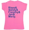 Pink Ladies List Womens Style T-Shirt, Inspired By Grease sold by 8Ball