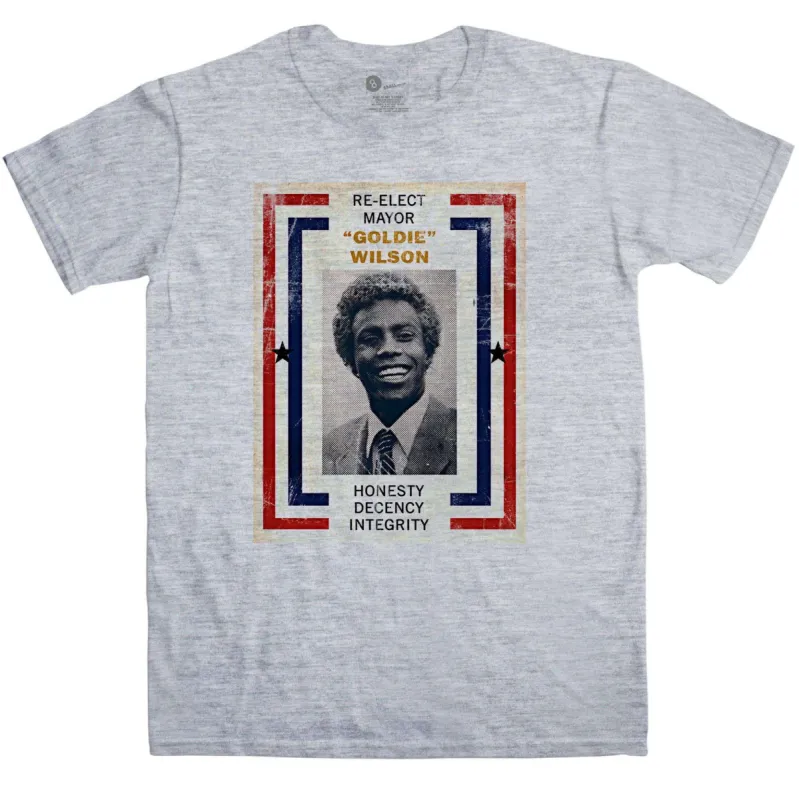 Goldie Wilson T-Shirt sold by 8Ball