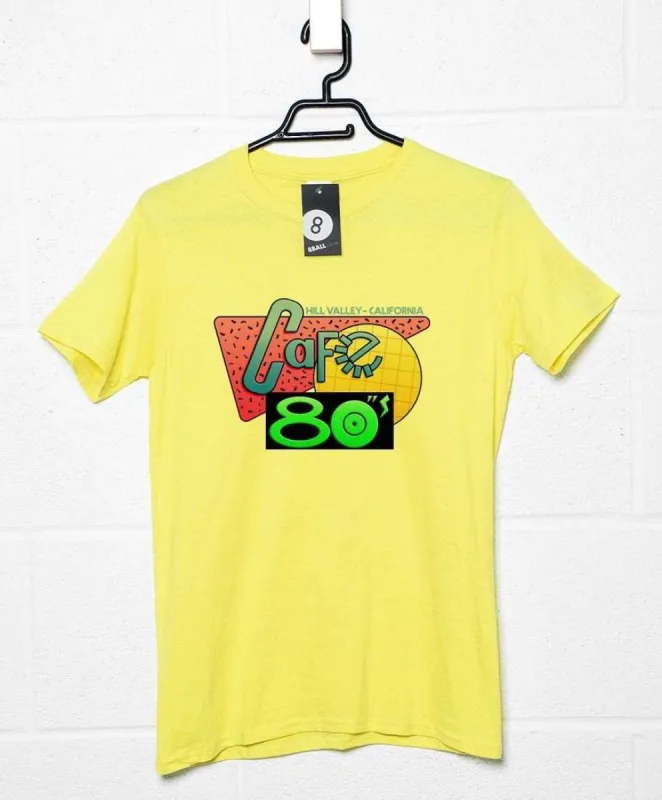 Cafe 80's Hill Valley T-Shirt sold by 8Ball