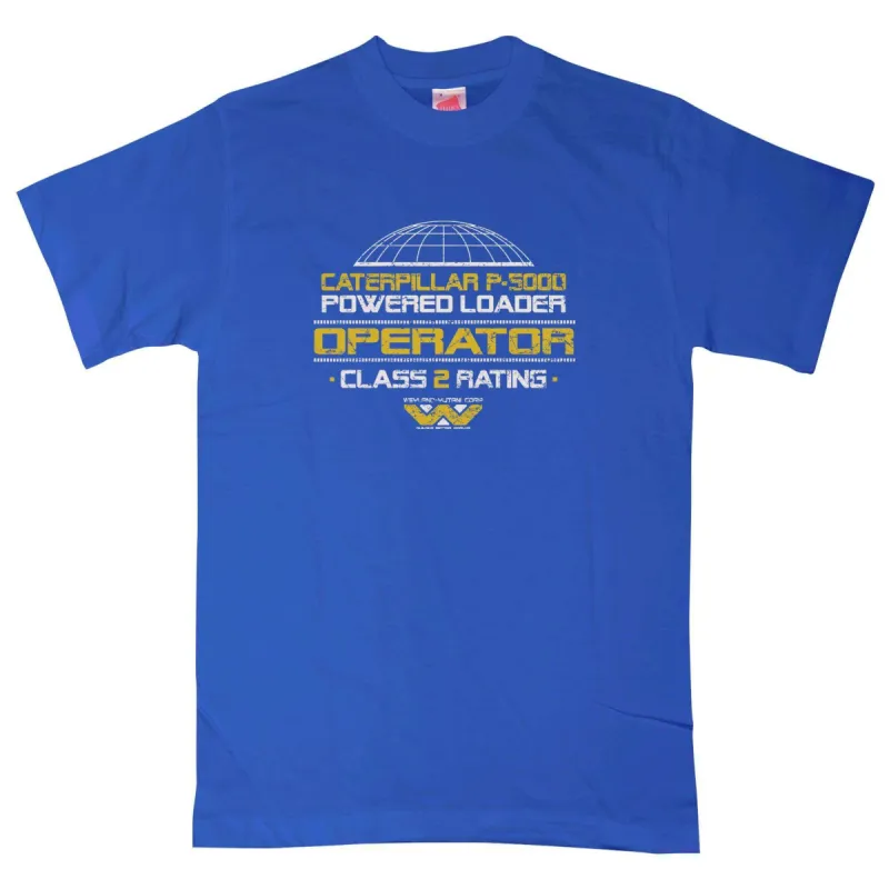 Powered Loader Operator T-Shirt sold by 8Ball