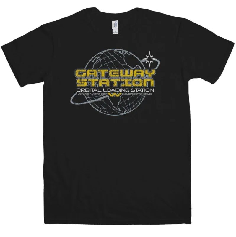 Gateway Station T-Shirt sold by 8Ball