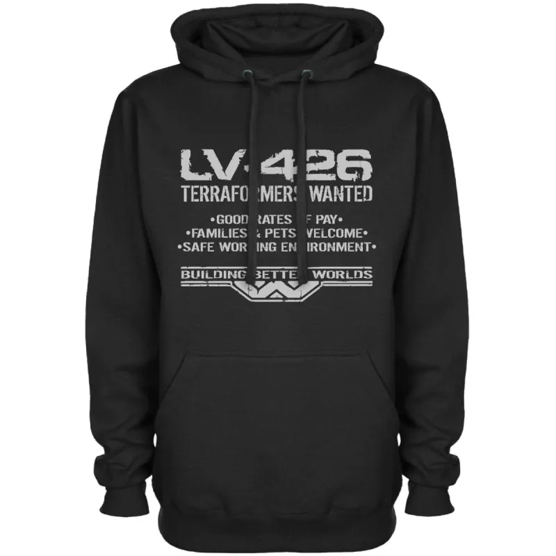 LV-426 Terraformers Wanted Hoodie sold by 8Ball