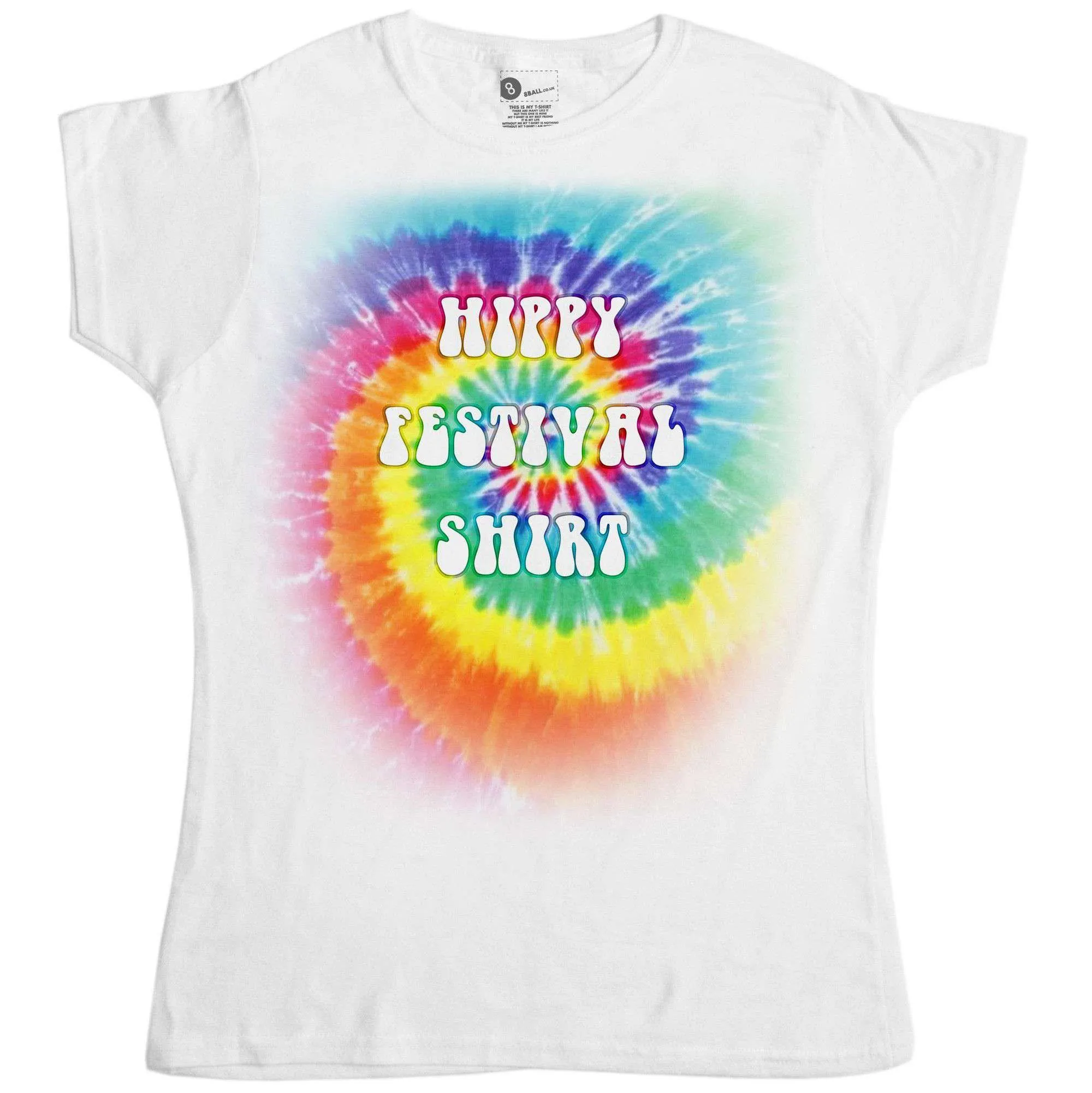 Hippy Festival Womens T-Shirt sold by 8Ball