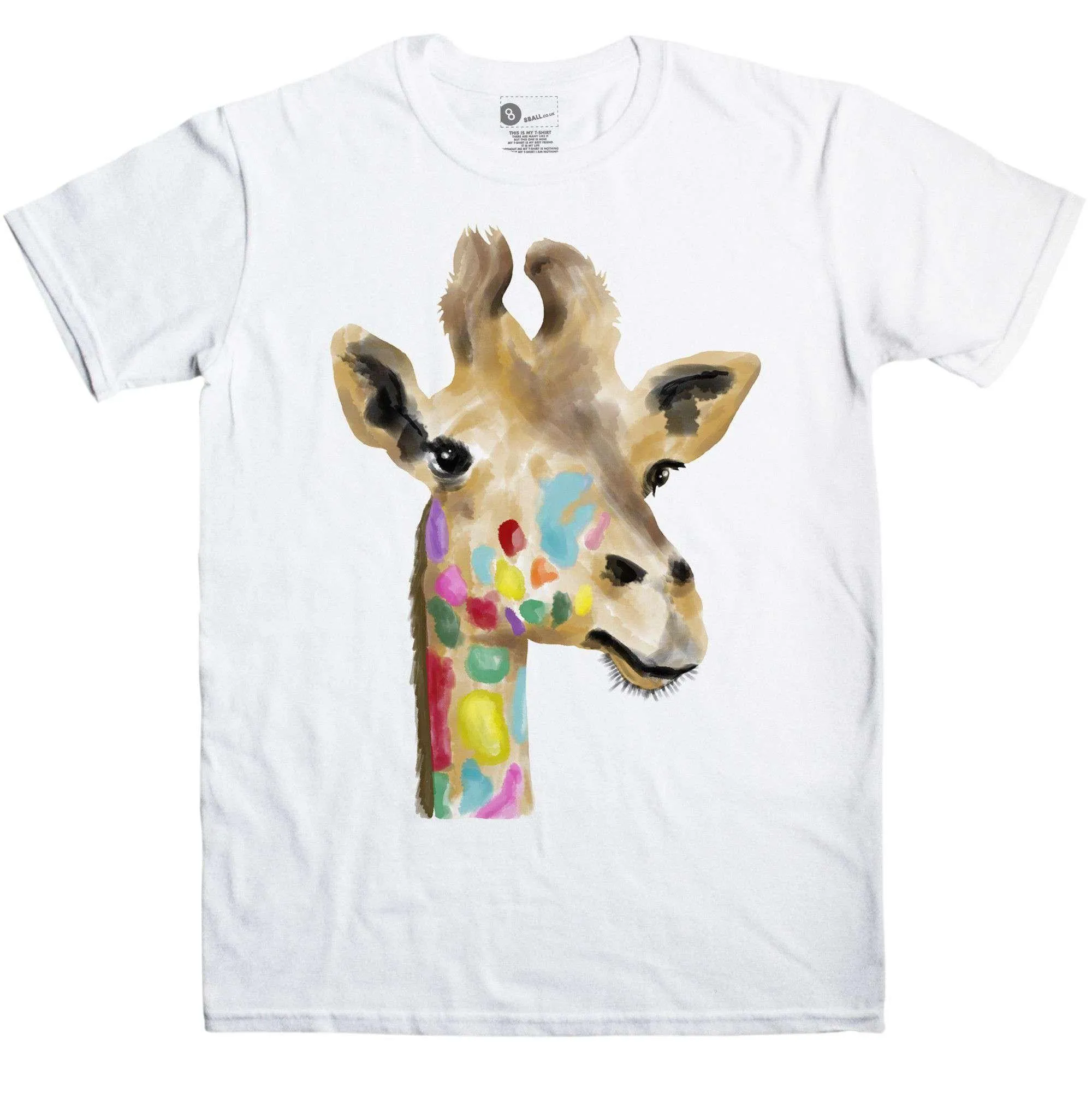 Giraffe Spots Giraffe Spots T-Shirt sold by 8Ball