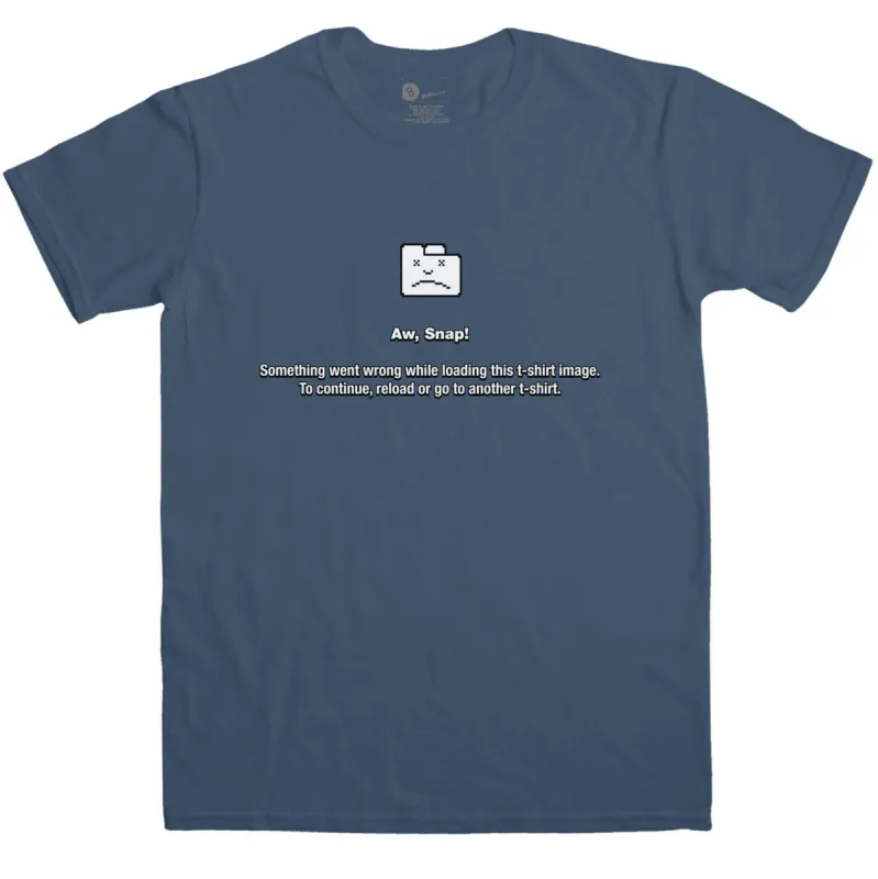 Funny Geek Men's Aw Snap T-Shirt sold by 8Ball