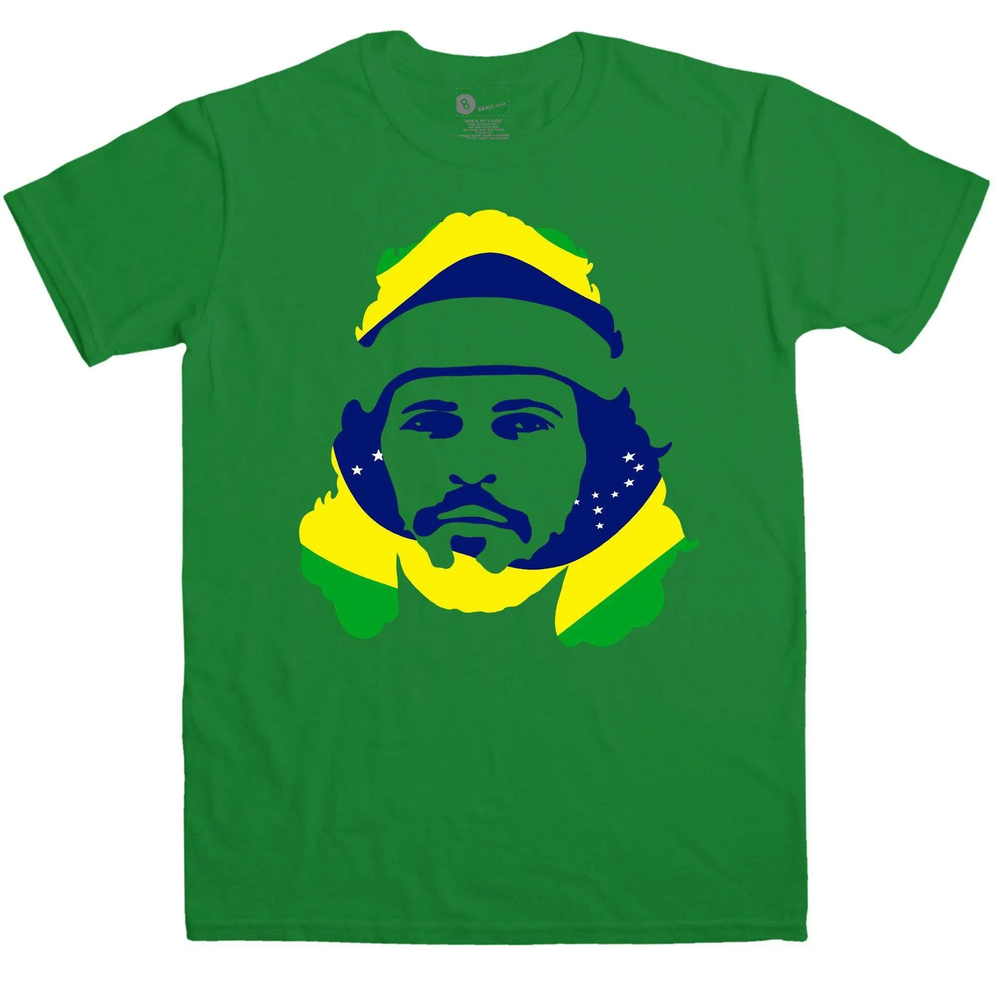 Football Socrates Flag T-Shirt sold by 8Ball