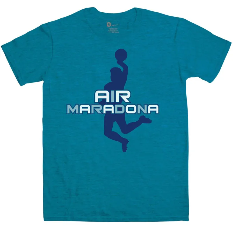 Football Air Maradona T-Shirt sold by 8Ball