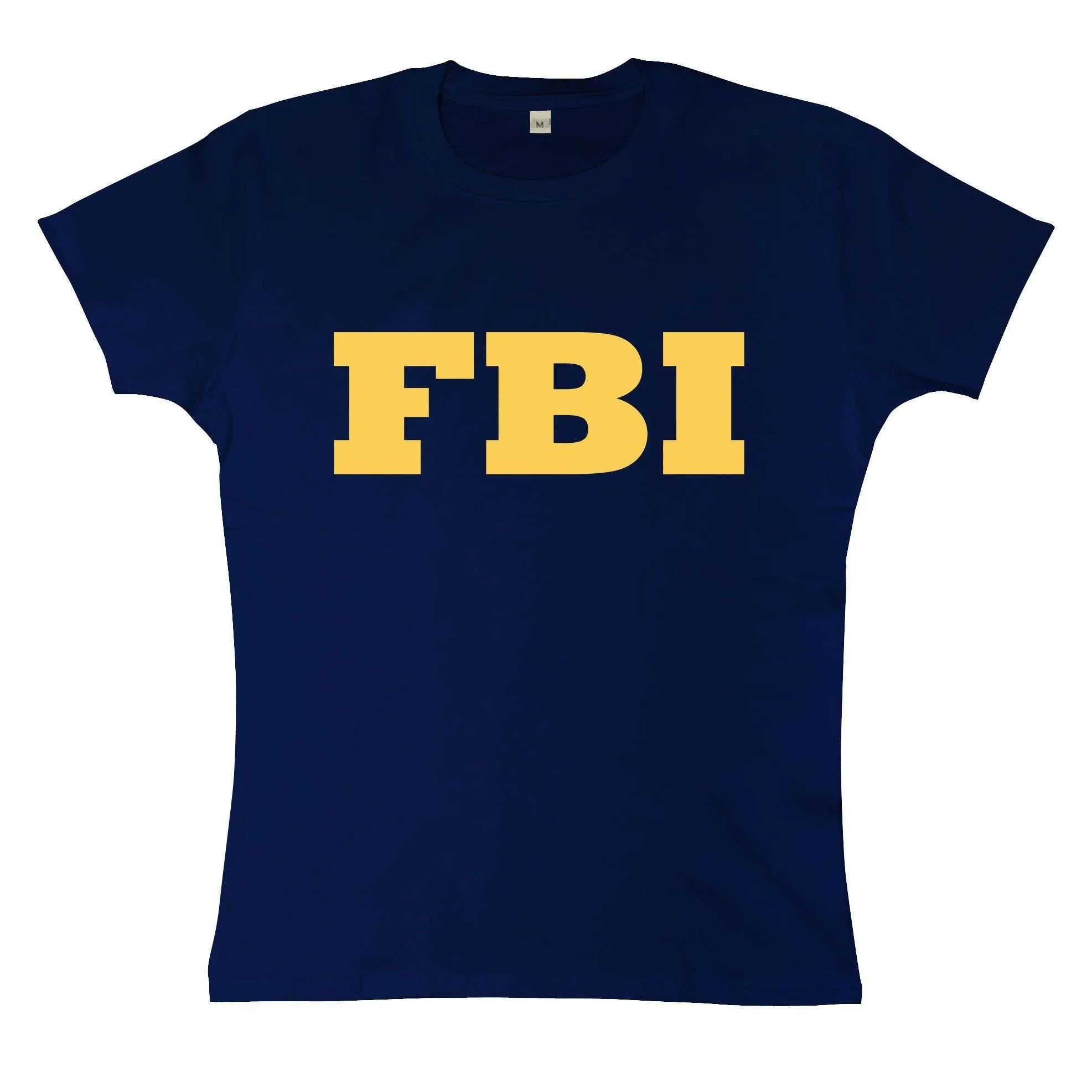 FBI Logo Fitted Womens T-Shirt sold by 8Ball