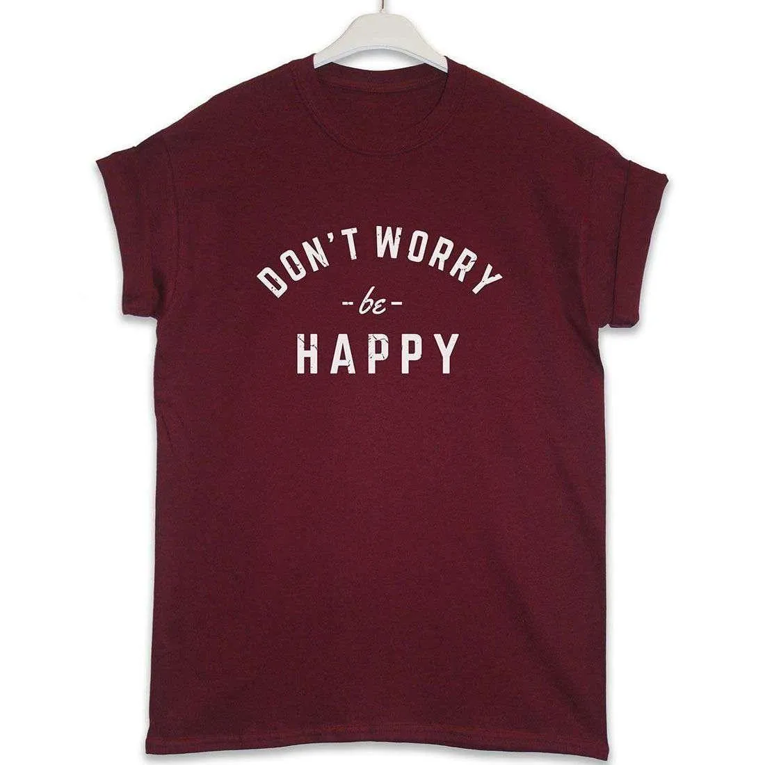 Don't Worry Be Happy T-Shirt sold by 8Ball product image thumbnail 2