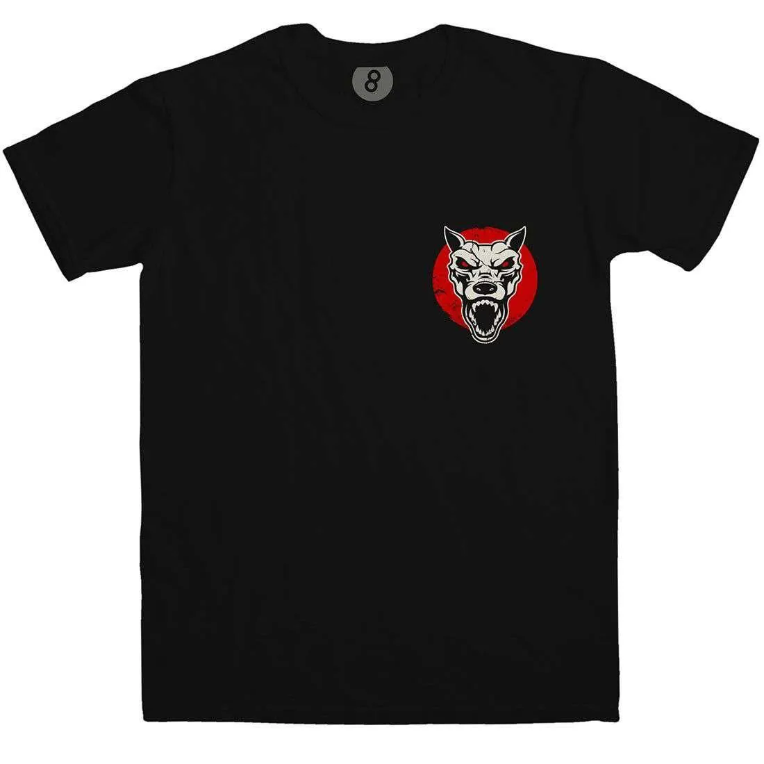 Dogs Of Hell NY Pocket And Back Print T-Shirt sold by 8Ball