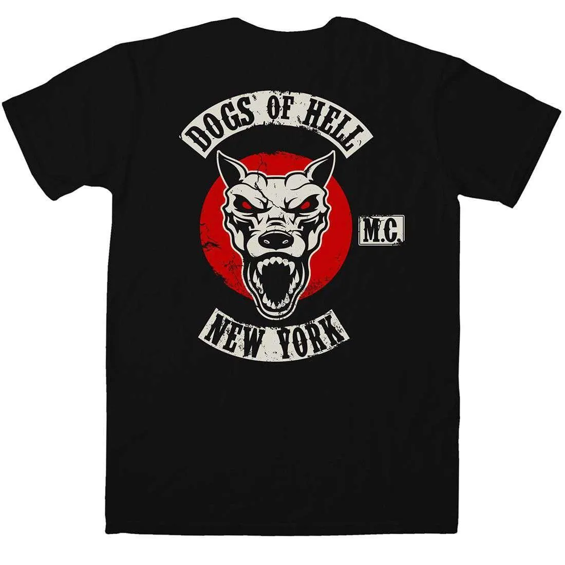 Dogs Of Hell NY Pocket And Back Print T-Shirt sold by 8Ball product image thumbnail 2
