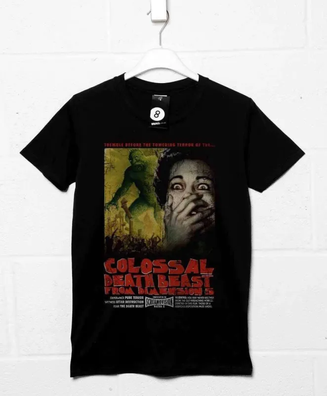Deathray Colossal Death Beast T-Shirt sold by 8Ball