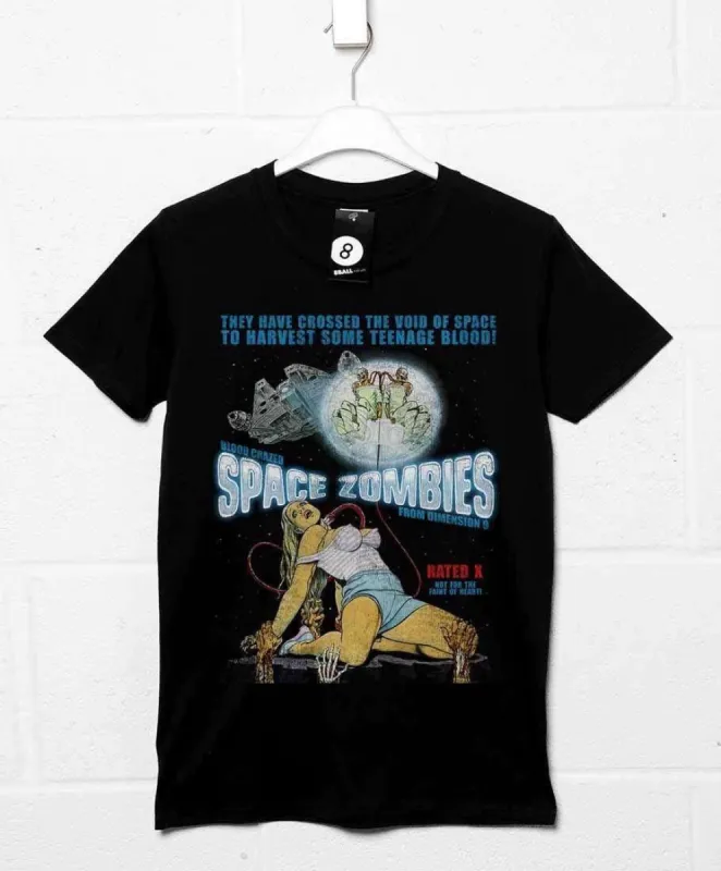Deathray B Movie Space Zombies T-Shirt sold by 8Ball