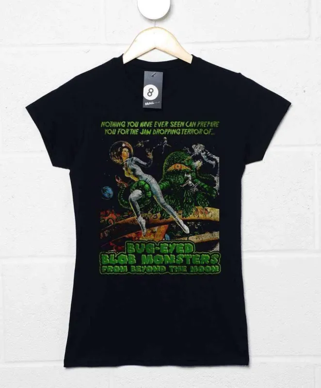 Deathray B Movie Blob Monsters Womens Style T-Shirt sold by 8Ball