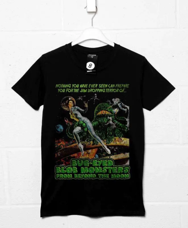 Deathray B Movie Blob Monsters T-Shirt sold by 8Ball