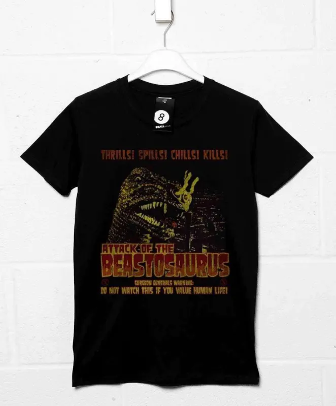 Deathray B Movie Beastosaurus Tee T-Shirt sold by 8Ball