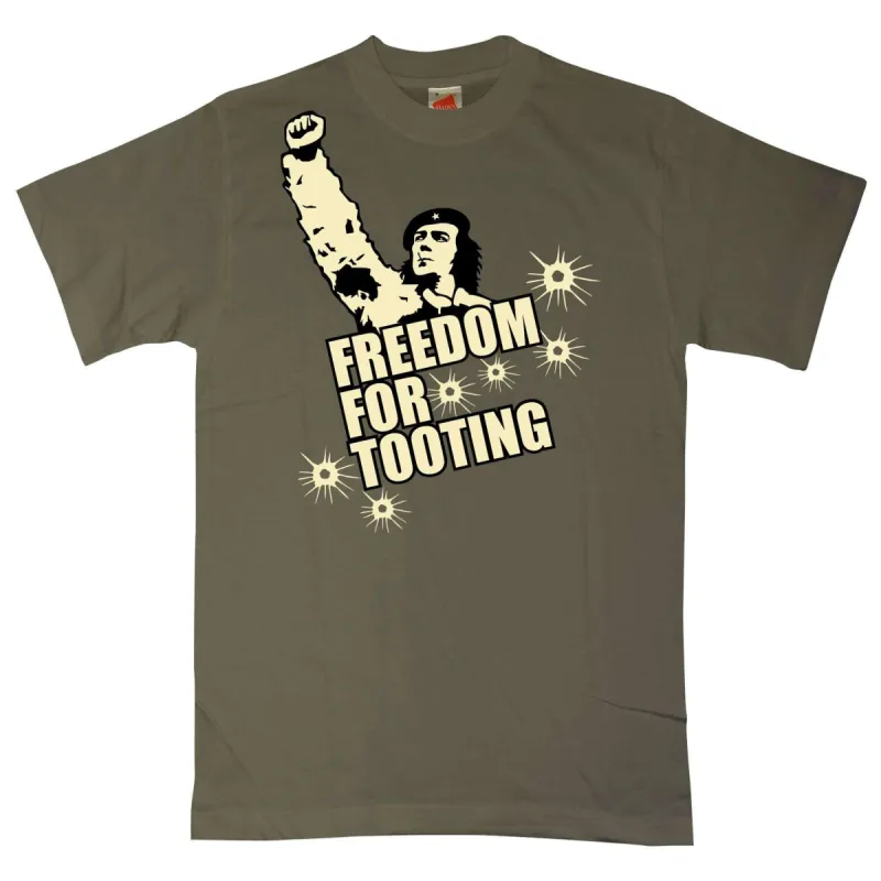 Freedom For Tooting Salute T-Shirt sold by 8Ball
