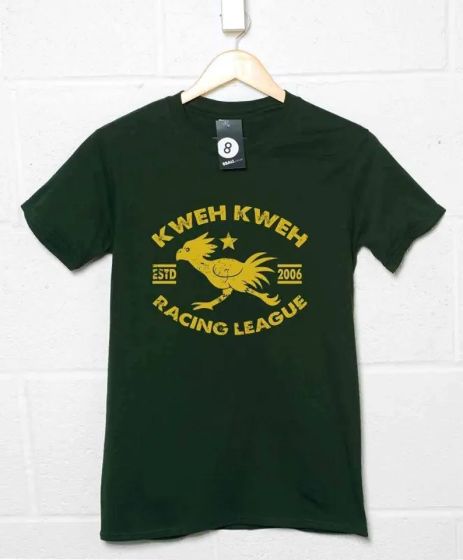 Kweh Kweh Racing League T-Shirt sold by 8Ball