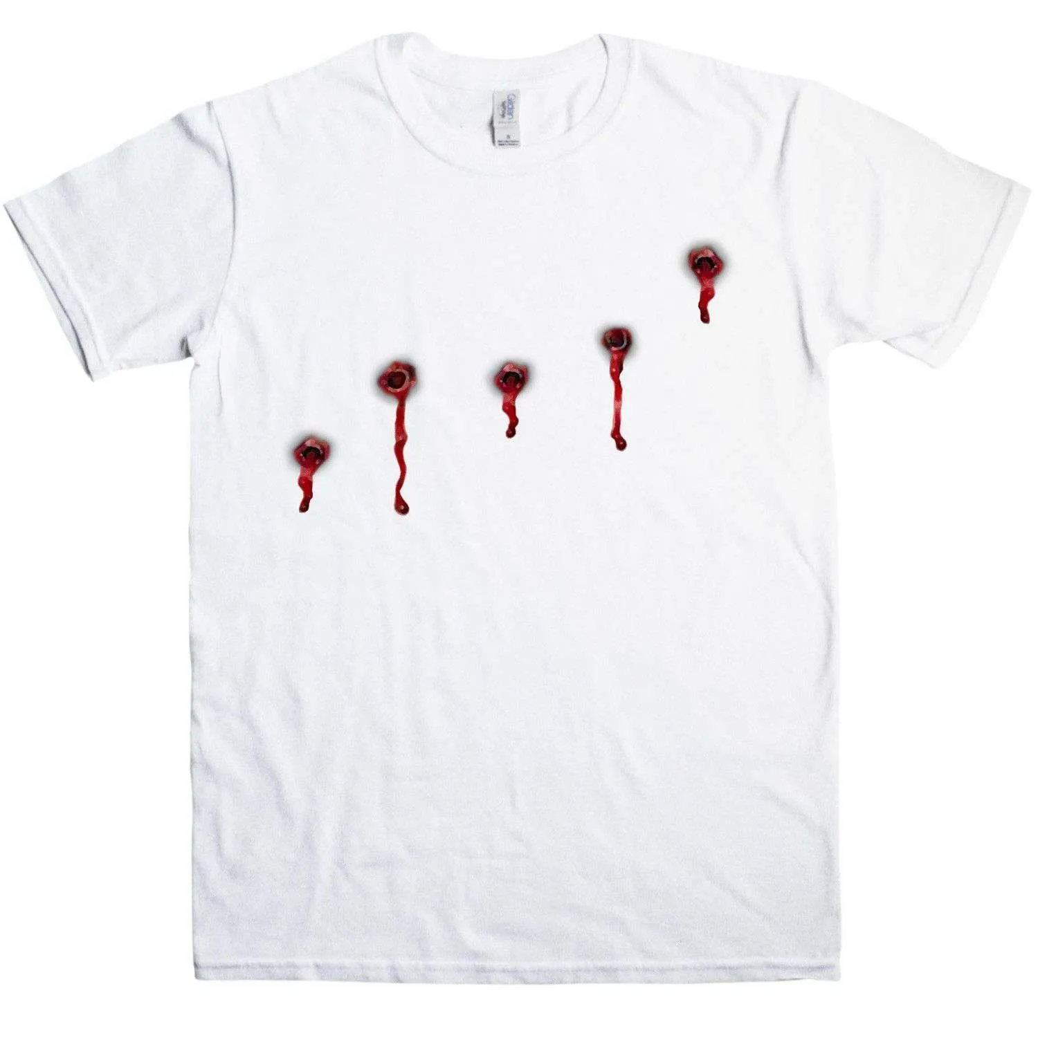Bullet Holes T-Shirt sold by 8Ball product image thumbnail 2