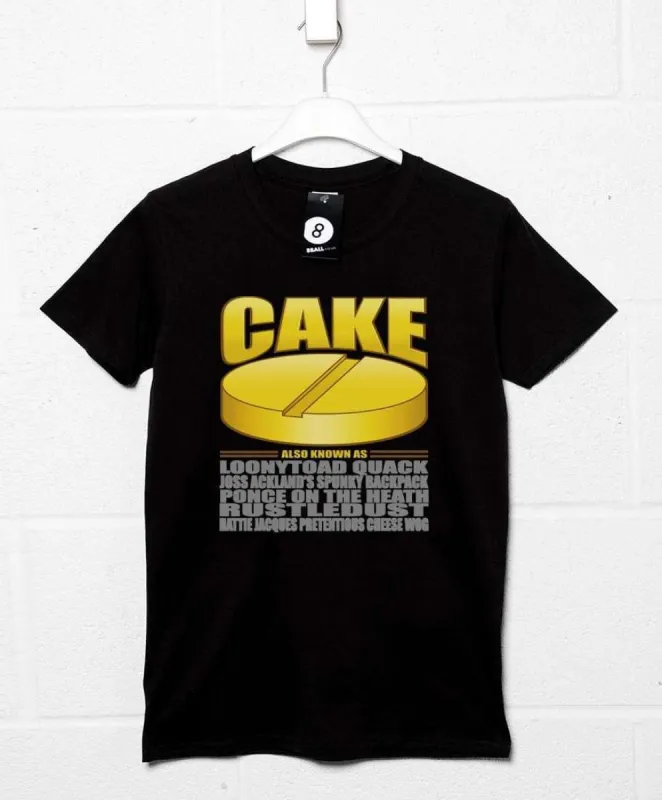 Cake Names T-Shirt sold by 8Ball