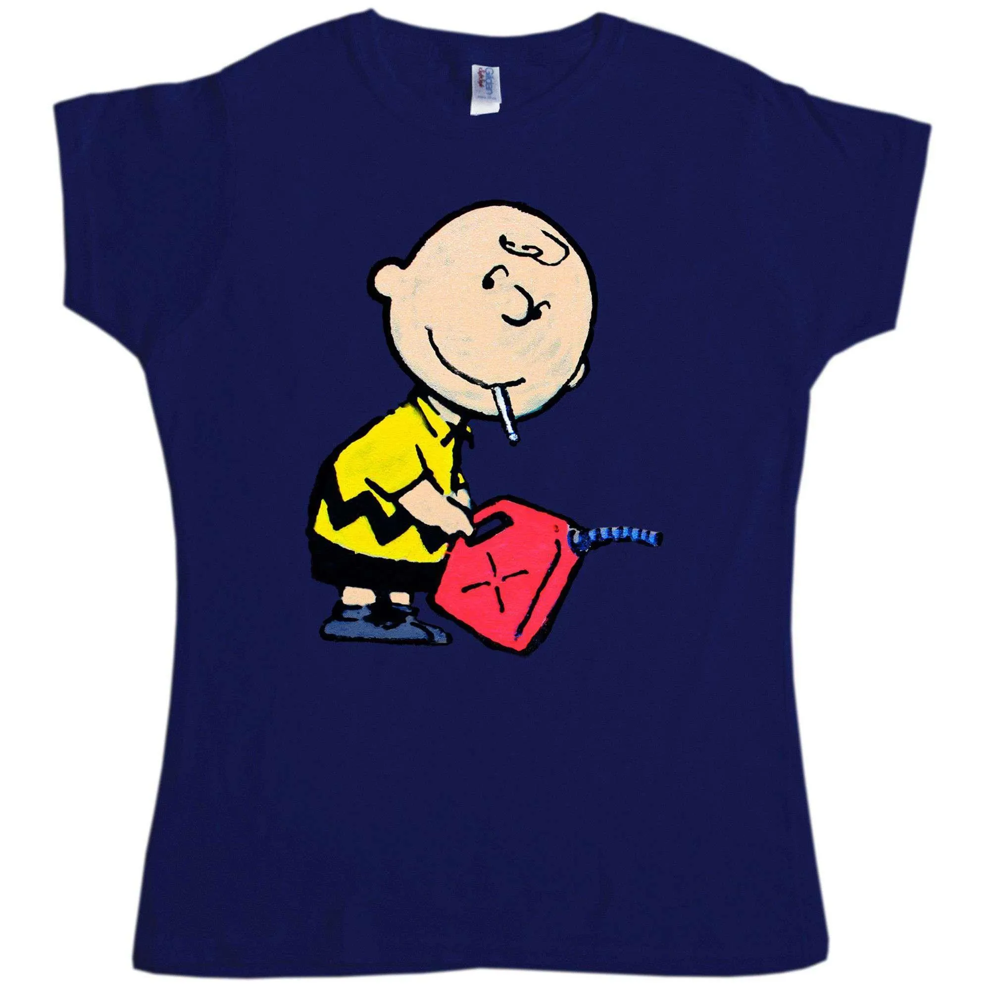 Banksy Naughty Charlie T-Shirt for Women sold by 8Ball