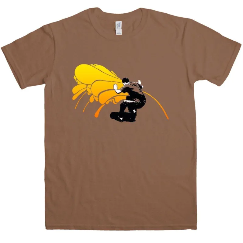Banksy Skater T-Shirt sold by 8Ball