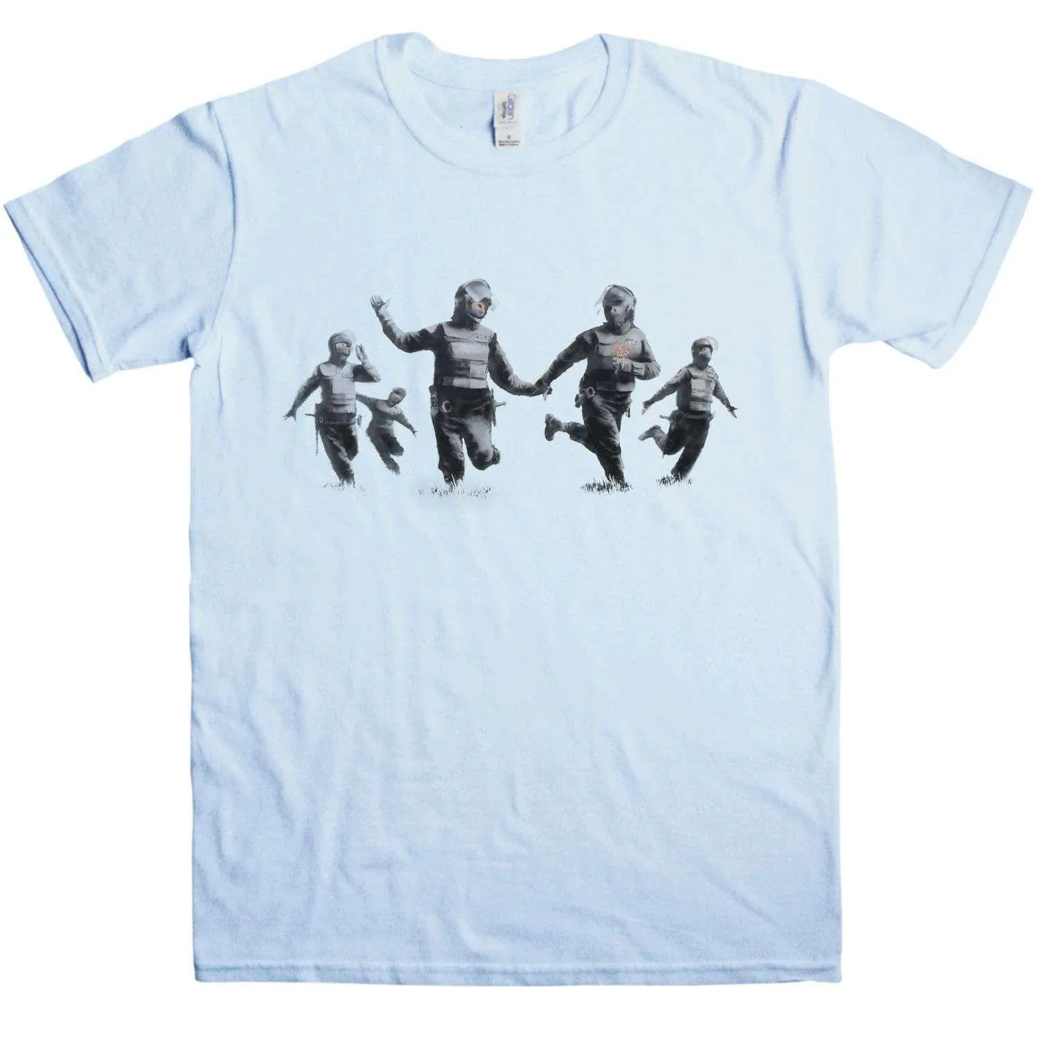 Banksy Riot Coppers T-Shirt sold by 8Ball product image thumbnail 2
