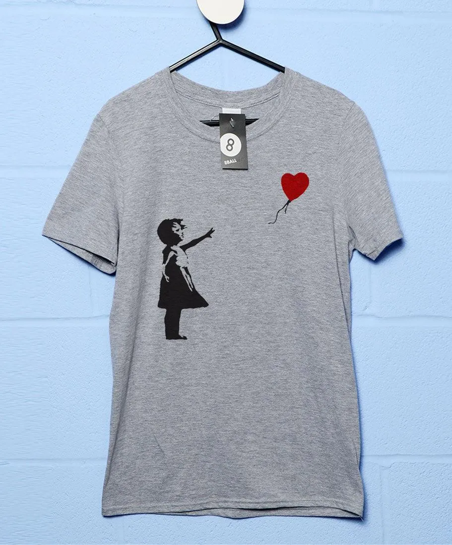 Banksy Balloon Girl T-Shirt sold by 8Ball