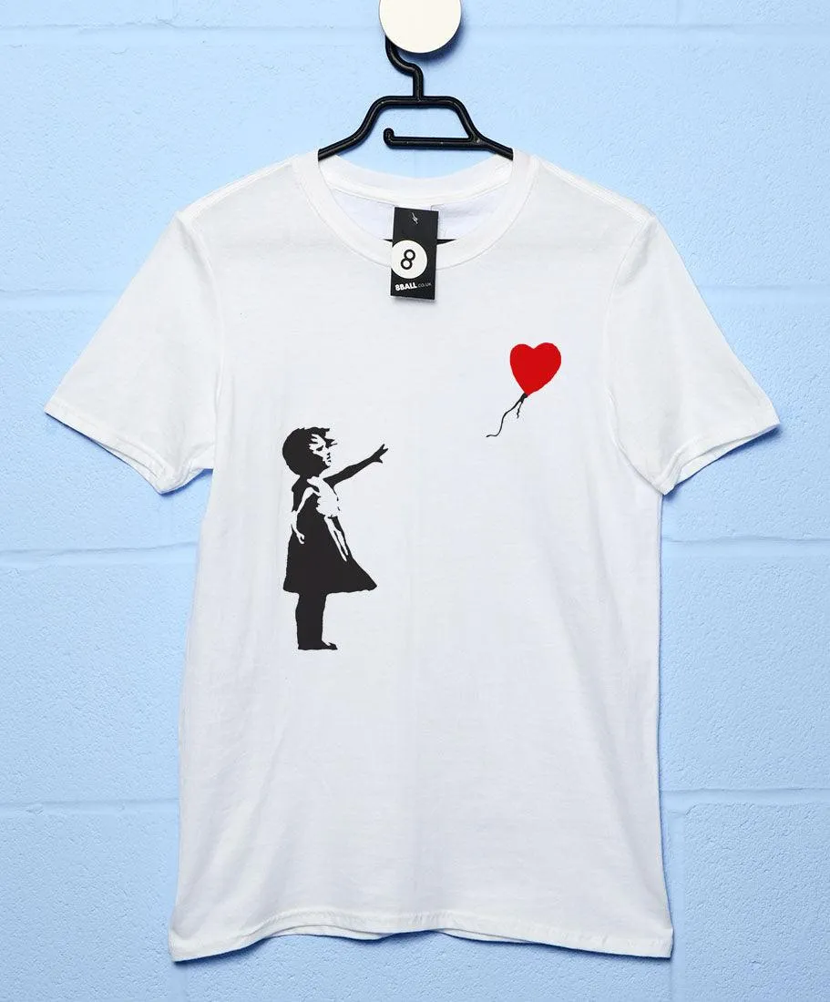 Banksy Balloon Girl T-Shirt sold by 8Ball product image thumbnail 4