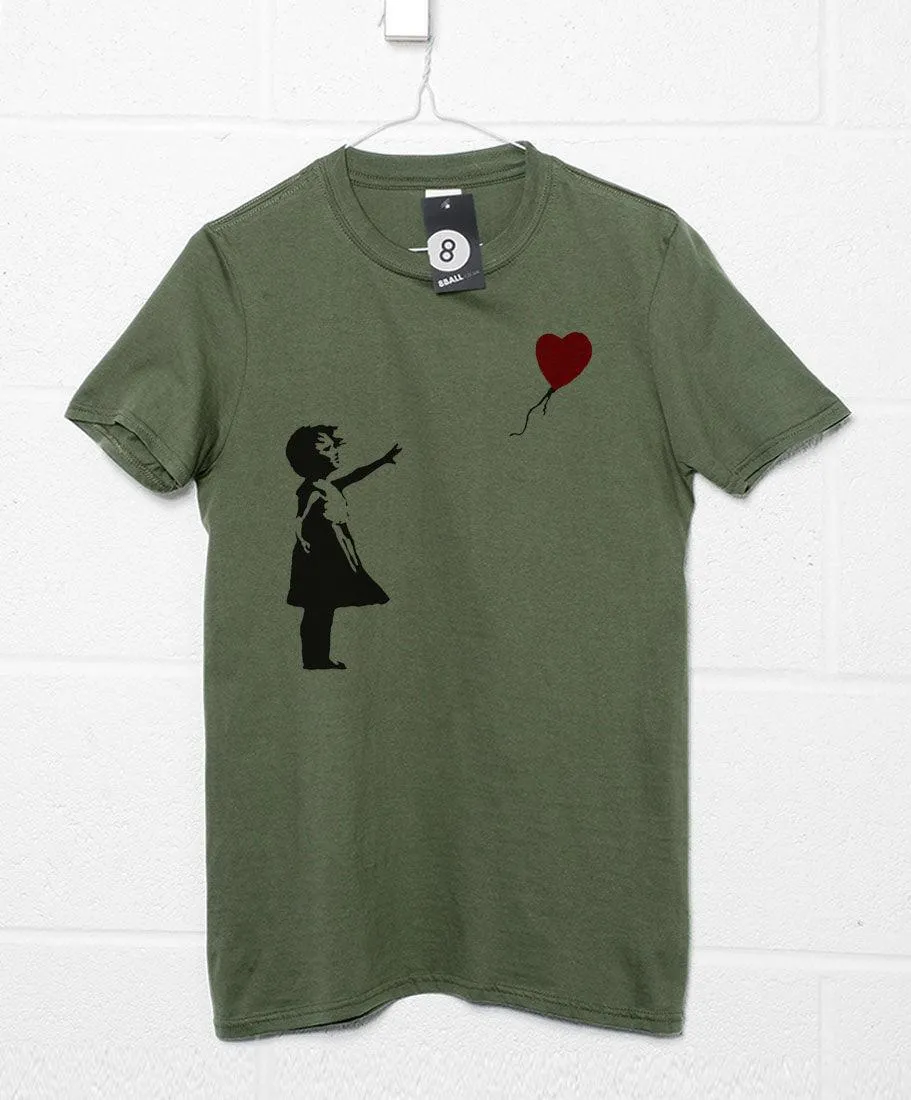 Banksy Balloon Girl T-Shirt sold by 8Ball product image thumbnail 5