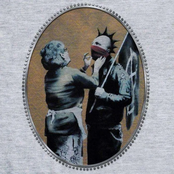 Banksy Anarchist T-Shirt sold by 8Ball product image thumbnail 2