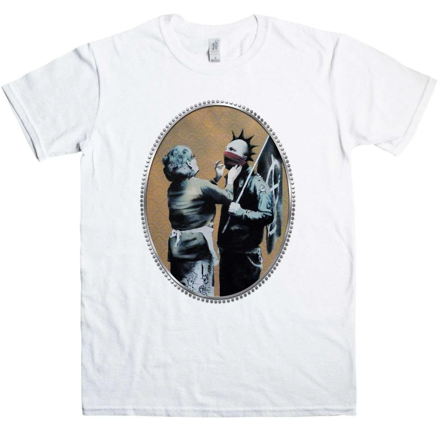 Banksy Anarchist T-Shirt sold by 8Ball product image thumbnail 3