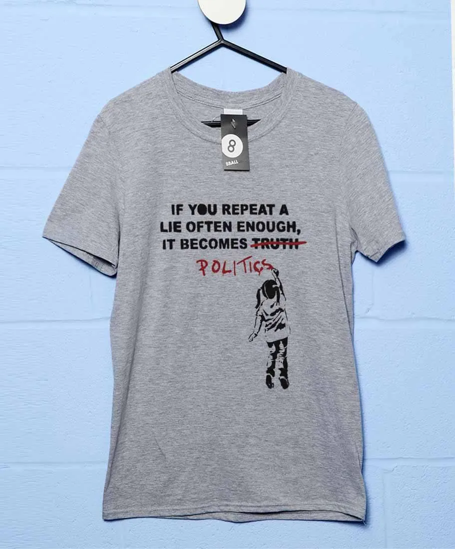 Banksy Politics T-Shirt sold by 8Ball product image thumbnail 2
