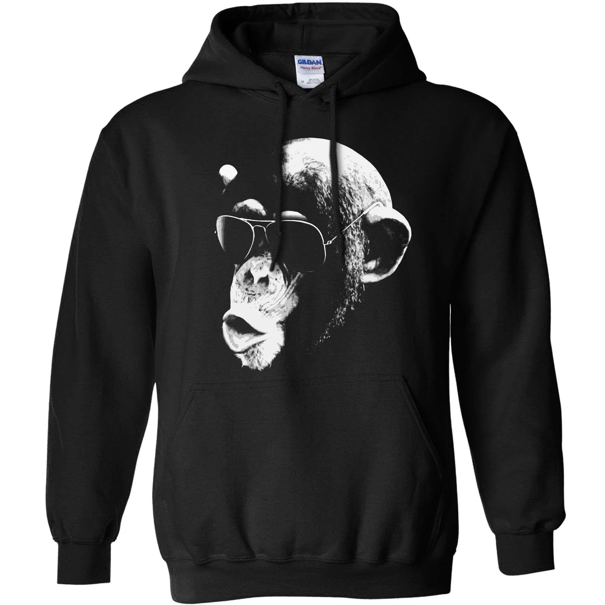 Aviator Chimp Hoodie sold by 8Ball
