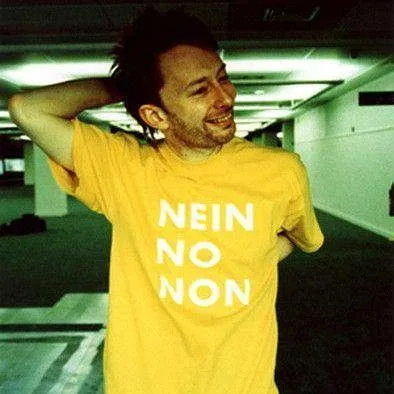 Nein No Non T-Shirt As Worn By Thom Yorke sold by 8Ball product image thumbnail 2