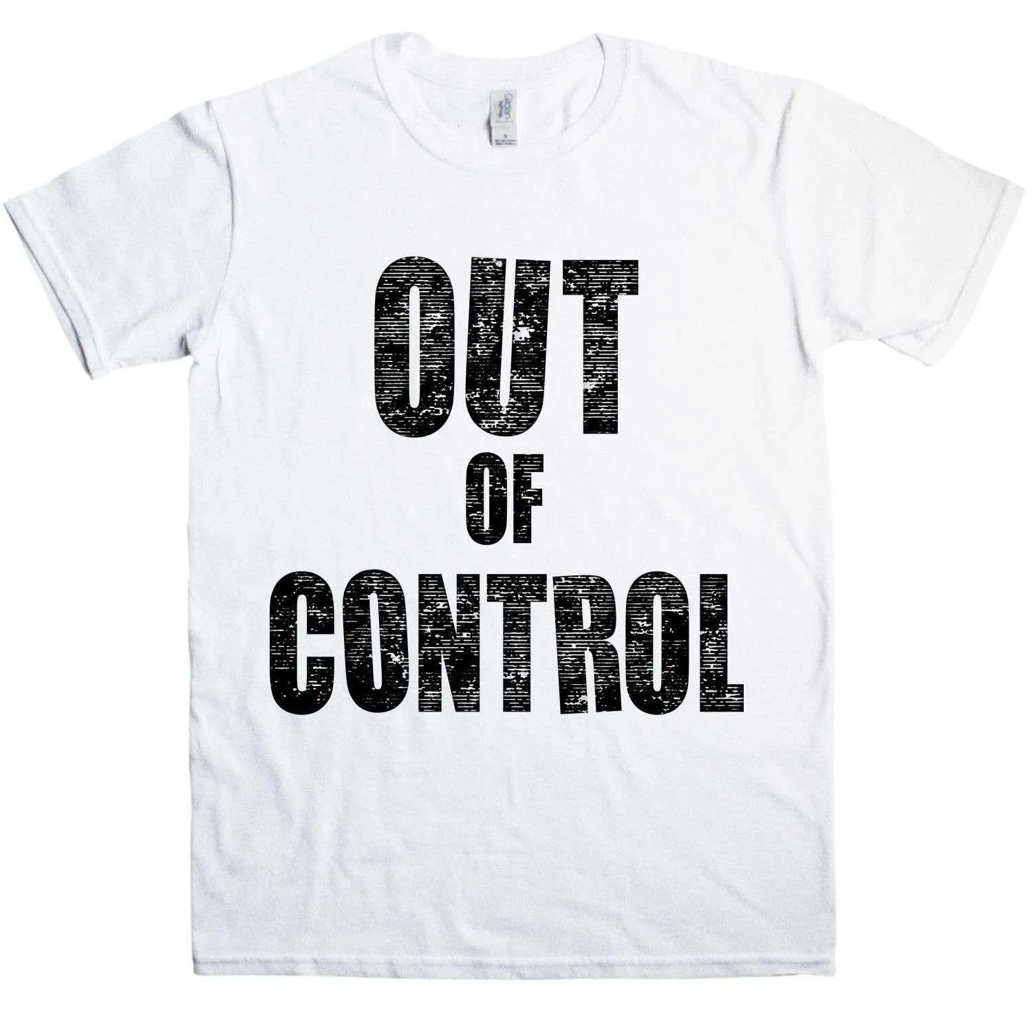 Out Of Control T-Shirt As Worn By Joe Strummer sold by 8Ball