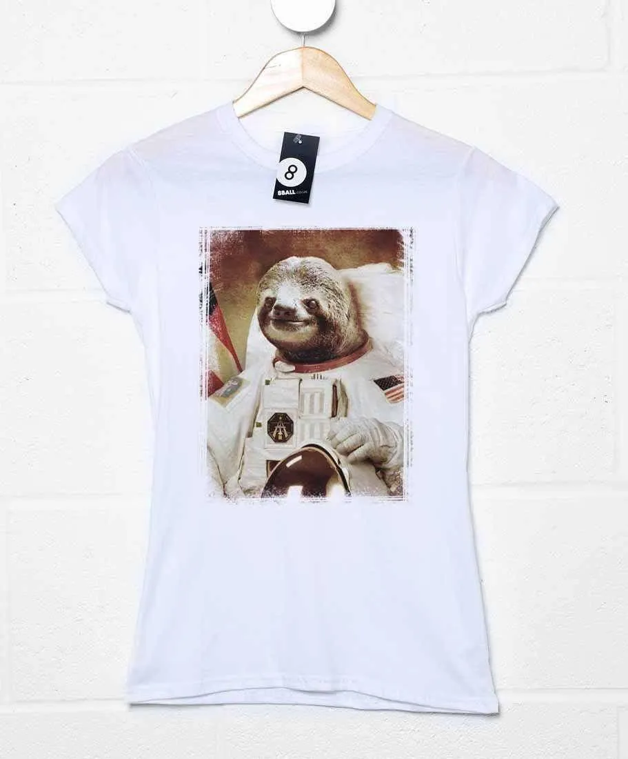 Astronaut Sloth T-Shirt for Women sold by 8Ball