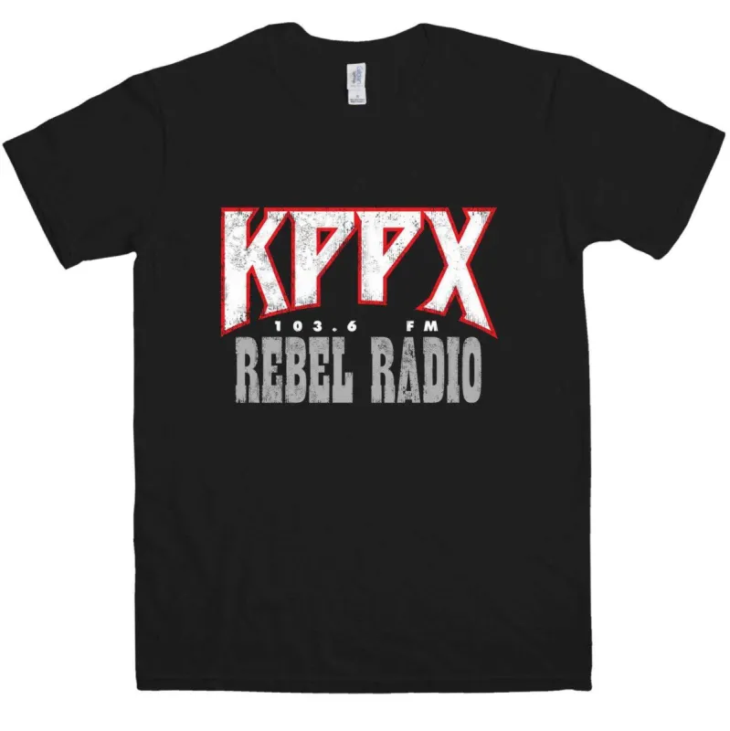 KPPX Rebel Radio T-Shirt Inspired By Airheads sold by 8Ball