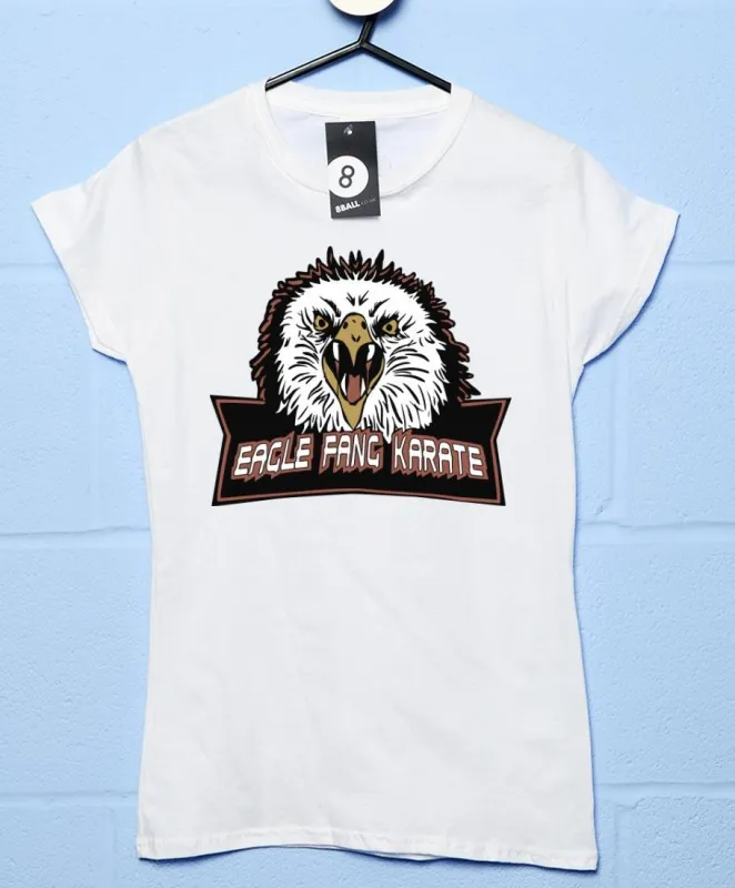 Eagle Fang Karate Womens Fitted T-Shirt sold by 8Ball