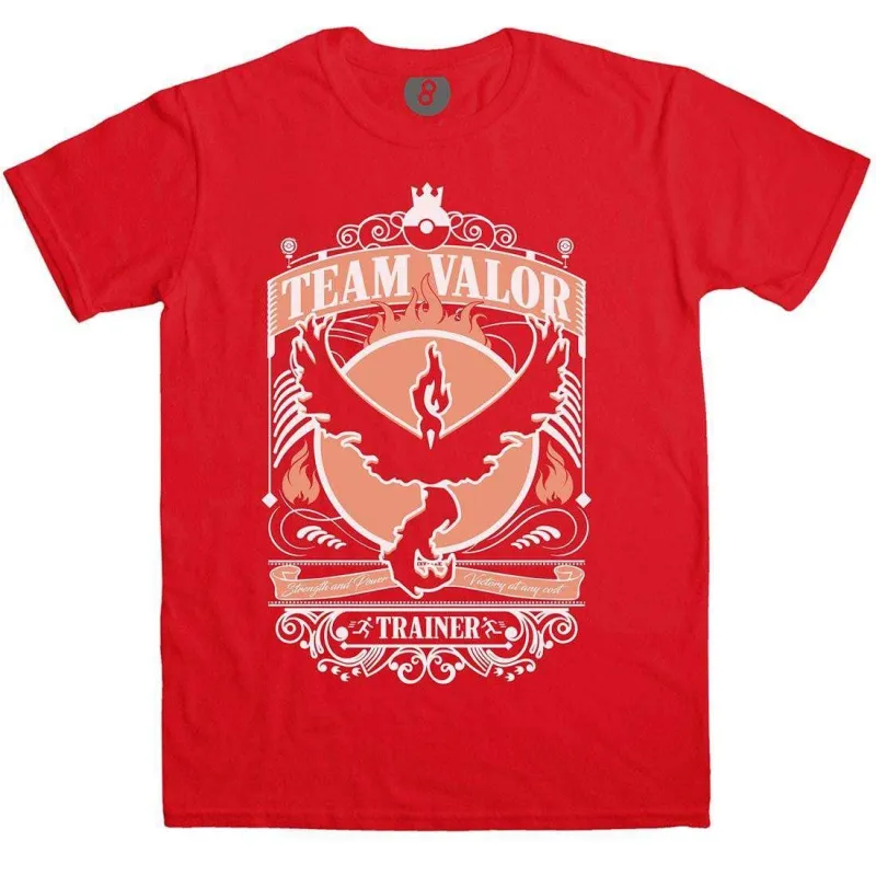 Team Valor Trainer T-Shirt sold by 8Ball