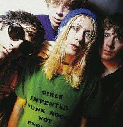 Girls Invented Punk Rock Not England Womens Style T-Shirt sold by 8Ball product image thumbnail 2