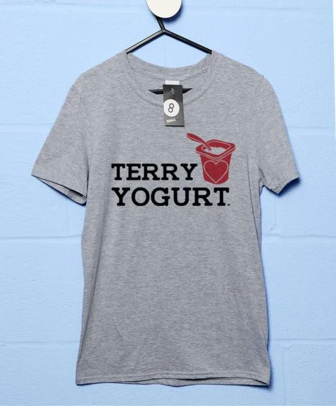 Terry Loves Yogurt T-Shirt sold by 8Ball
