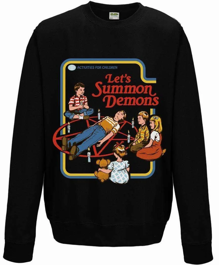 Steven Rhodes Let's Summon Demons Sweatshirt sold by 8Ball