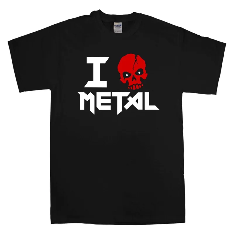 I Heart Metal T-Shirt sold by 8Ball
