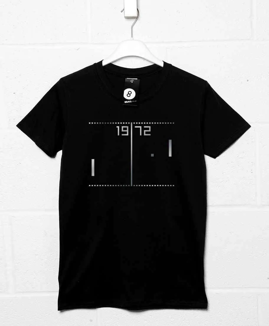 Pong 1972 T-Shirt sold by 8Ball