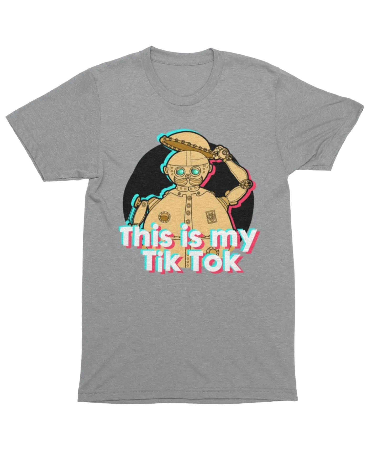 Top Notchy This Is My Tik Tok T-Shirt sold by 8Ball product image thumbnail 2