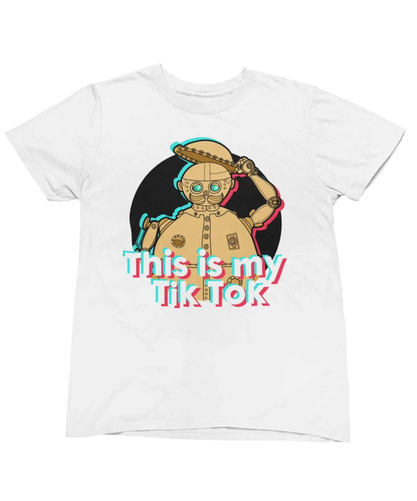 Top Notchy This Is My Tik Tok T-Shirt sold by 8Ball product image thumbnail 3