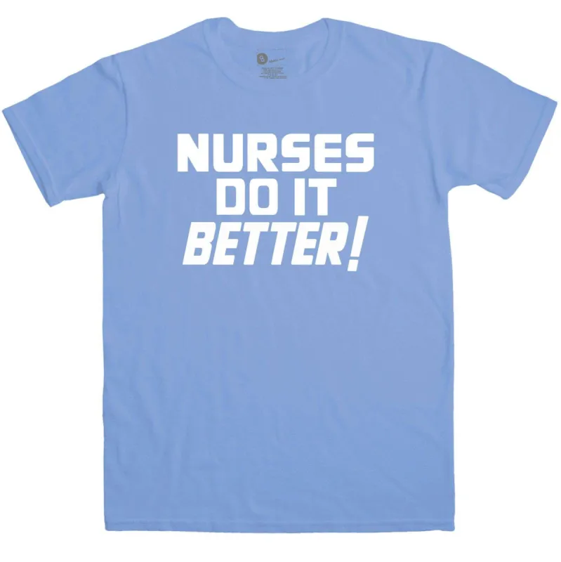 Nurses Do It Better T-Shirt As Worn By Robert Plant sold by 8Ball