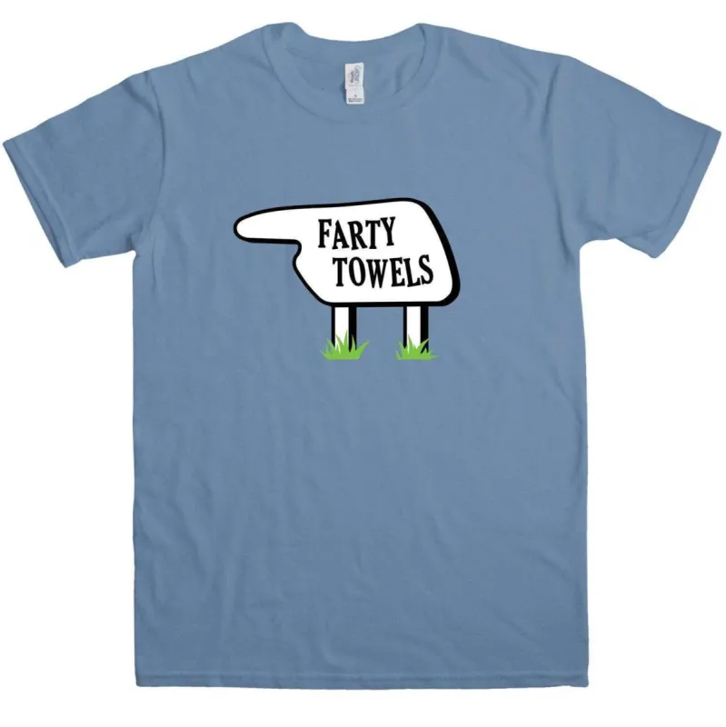 Farty Towels T-Shirt sold by 8Ball