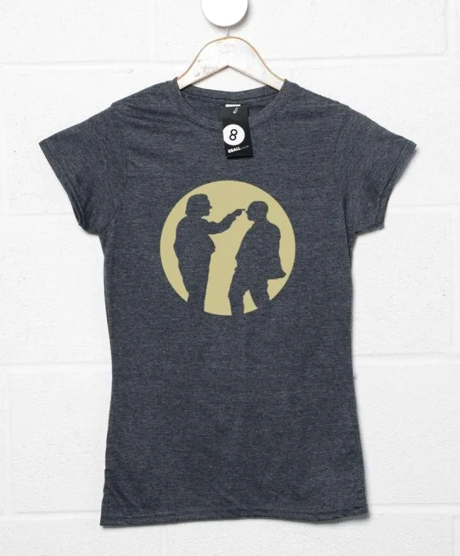 Bottom Spotlight Womens Fitted T-Shirt made by 8Ball